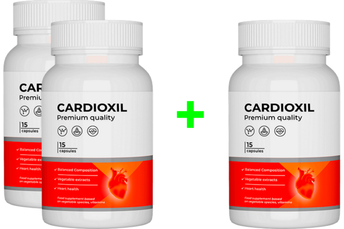 Cardioxil COMPRA 2 Y LLEVA 1 GRATIS