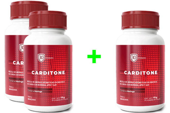 Carditone COMPRA 2 Y LLEVA 1 GRATIS