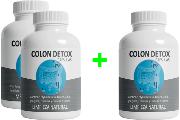 Colon Detox COMPRA 2 Y LLEVA 1 GRATIS