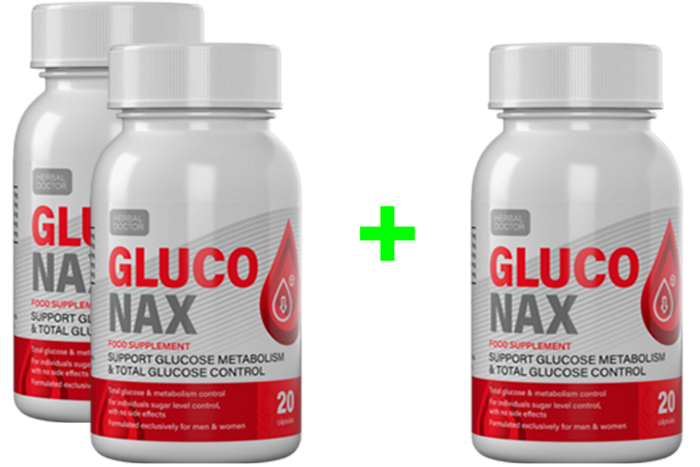 Gluconax COMPRA 2 Y LLEVA 1 GRATIS