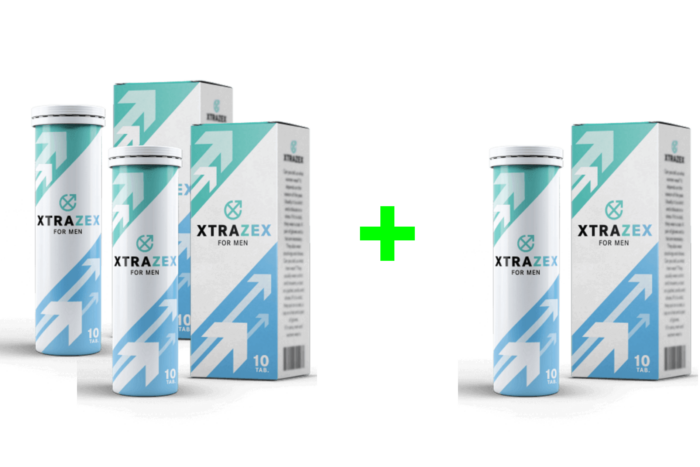 Xtrazex COMPRA 2 Y LLEVA 1 GRATIS