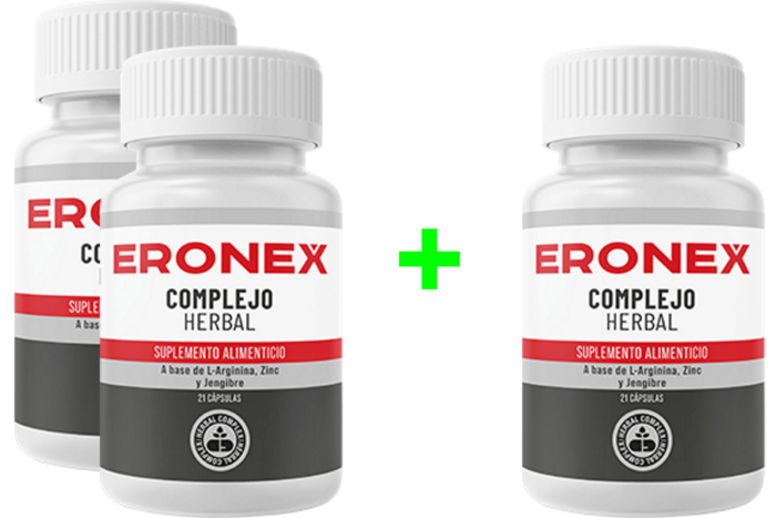 Eronex COMPRA 2 Y LLEVA 1 GRATIS