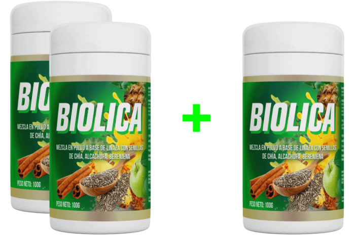 Biolica COMPRA 2 Y LLEVA 1 GRATIS