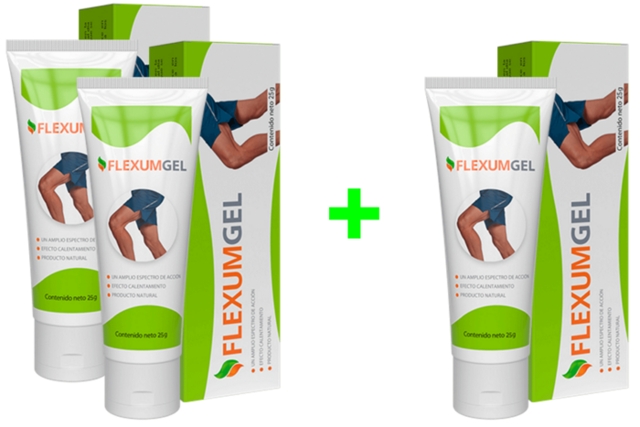 FLEXUMGEL COMPRA 2 Y LLEVA 1 GRATIS