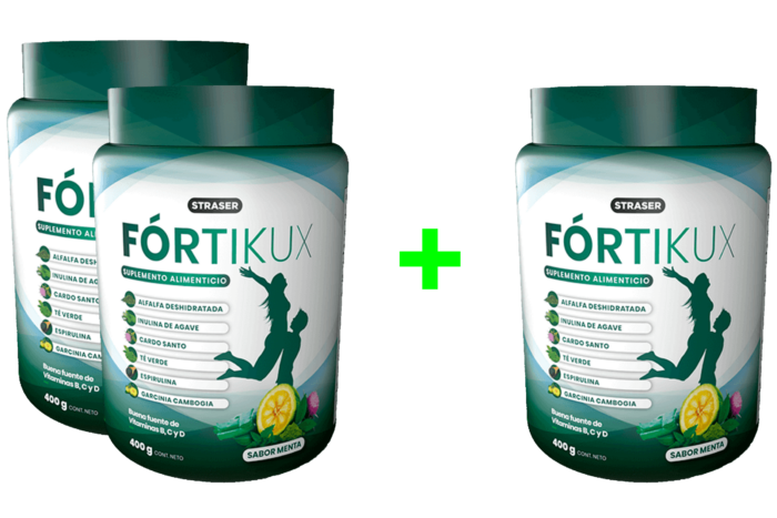 Fortikux COMPRA 2 Y LLEVA 1 GRATIS