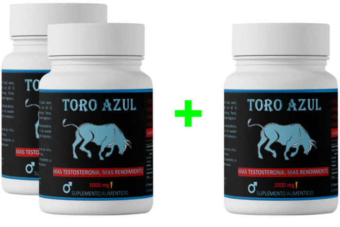 Toro Azul COMPRA 2 Y LLEVA 1 GRATIS