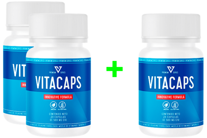 VitaCaps Hearing COMPRA 2 Y LLEVA 1 GRATIS