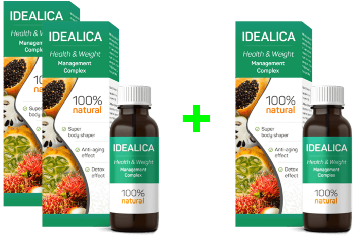 Idealica COMPRA 2 Y LLEVA 1 GRATIS